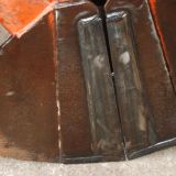 Greifer Reparatur - neue Seiten- und Bodenschneiden eingeschweisst.JPG